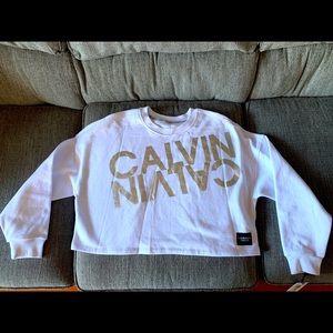 Calvin Klein Cropped Sweatshirt